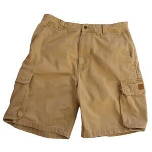 Polo Jeans Co. Ralph Lauren Cargo Shorts Men's Beige Twill Military Size 36